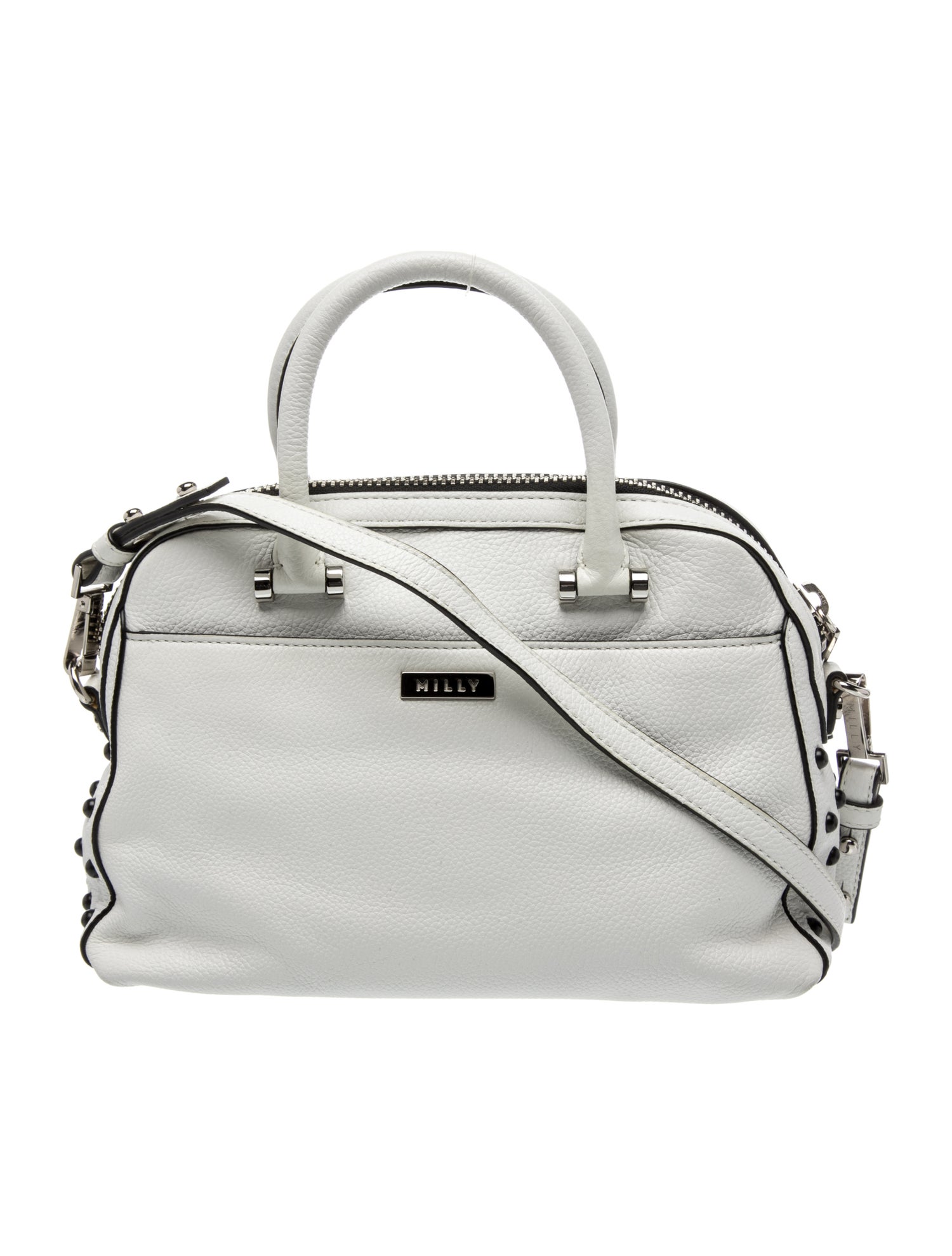 MILLYミリー ホワイトシルバーバッグ Milly Handbags | The RealReal