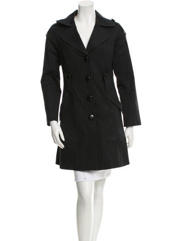 Milly Knee-Length Trench Coat
