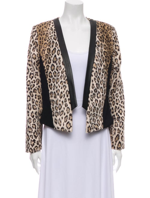 Milly Animal Print Evening Jacket
