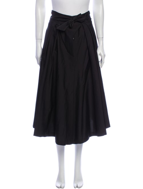 Milly Midi Length Skirt Black