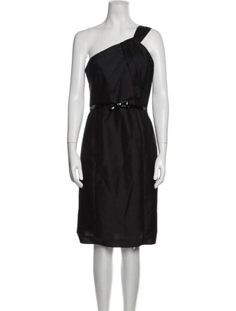 Milly One-Shoulder Knee-Length Dress