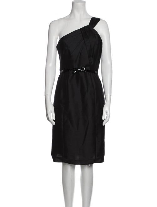 Milly One-Shoulder Knee-Length Dress