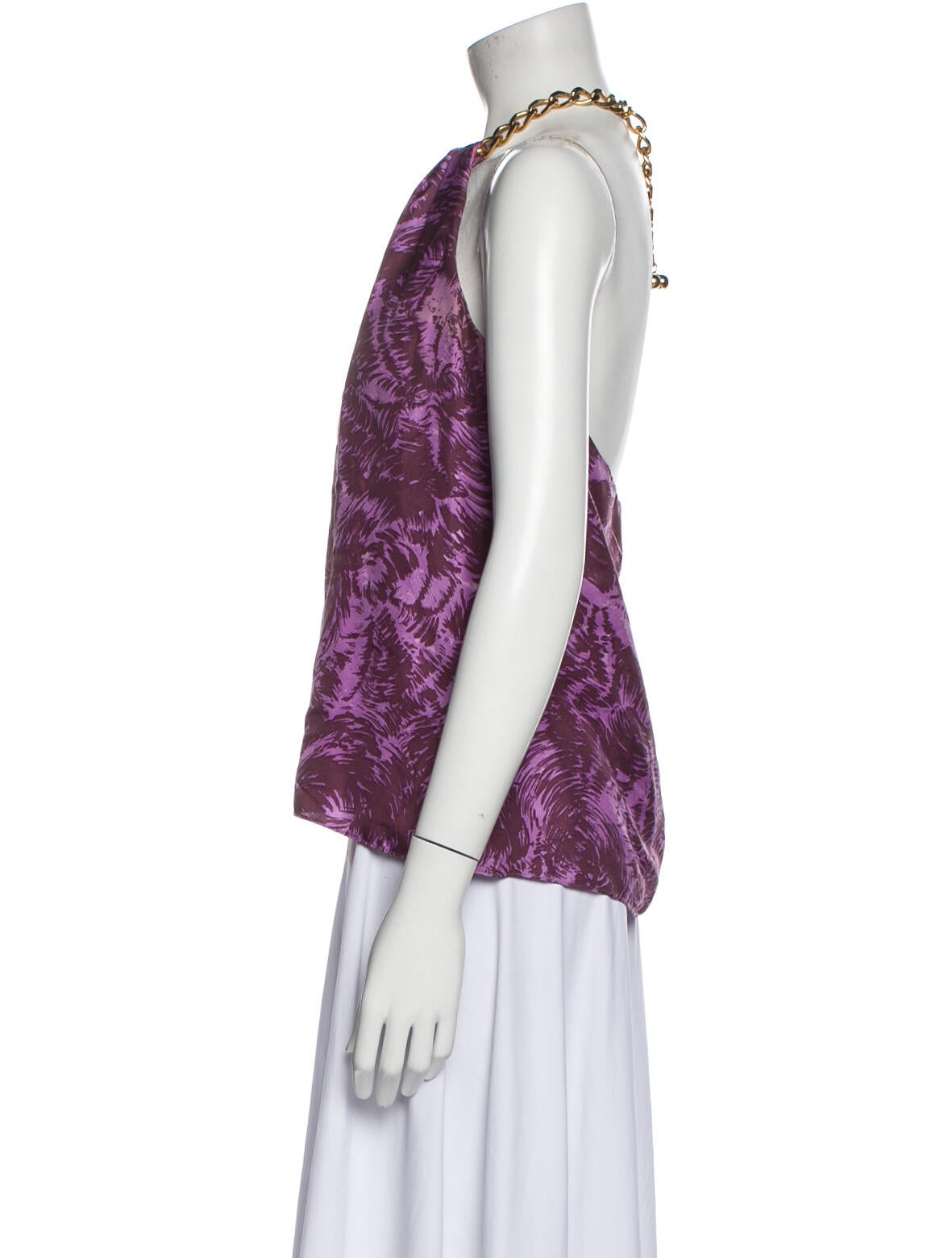 Milly Silk Printed Top