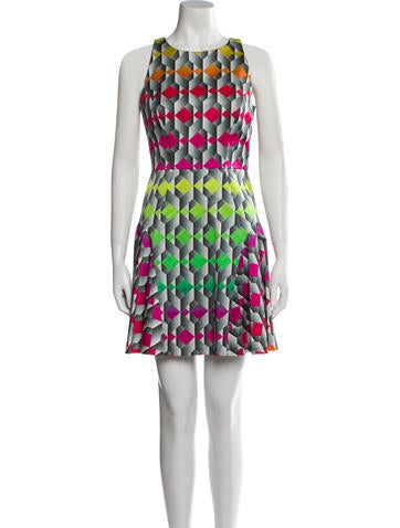 Milly Dresses Printed Mini Dress US 4 | S