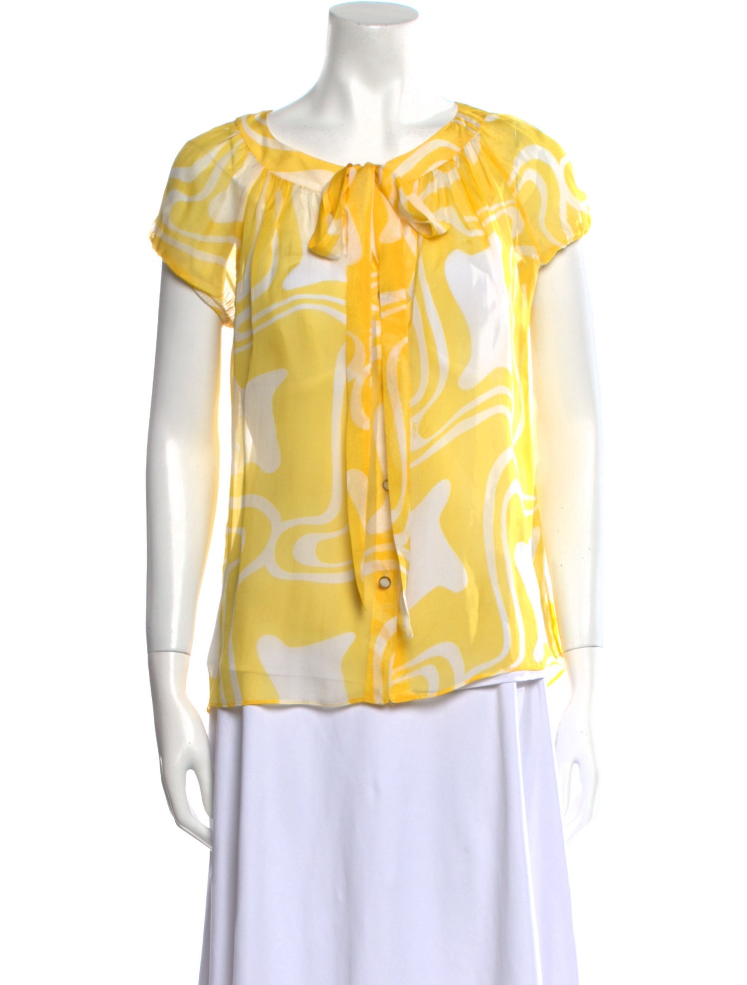 milly cheetah blouse