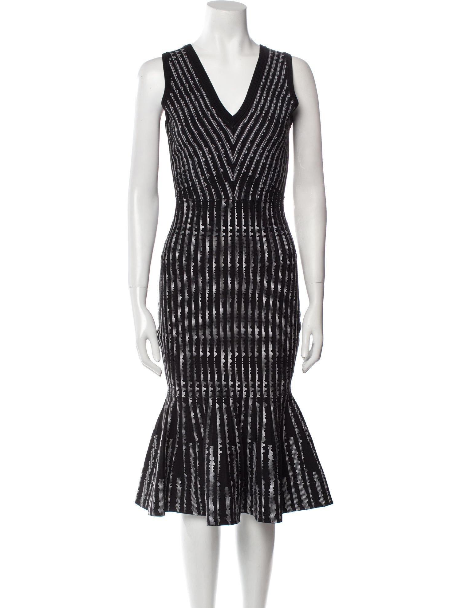 embellished cut-out asymmetric midaxi dress in hot pink Asymmetric Cut-Out Halterneck Midaxi Dress in Black main image 1