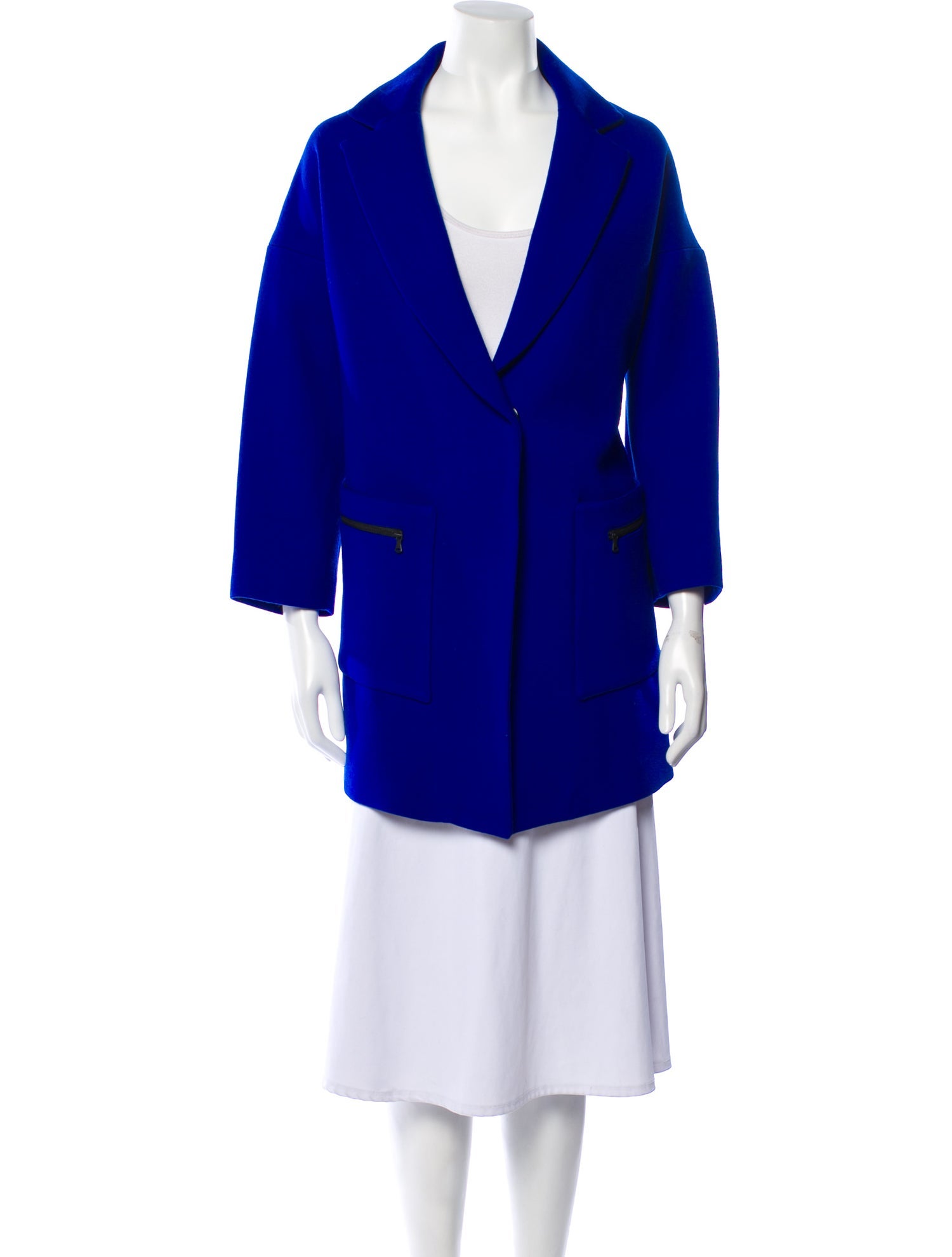 Milly Blazer Blue Jackets, Clothing WM678987 The RealReal