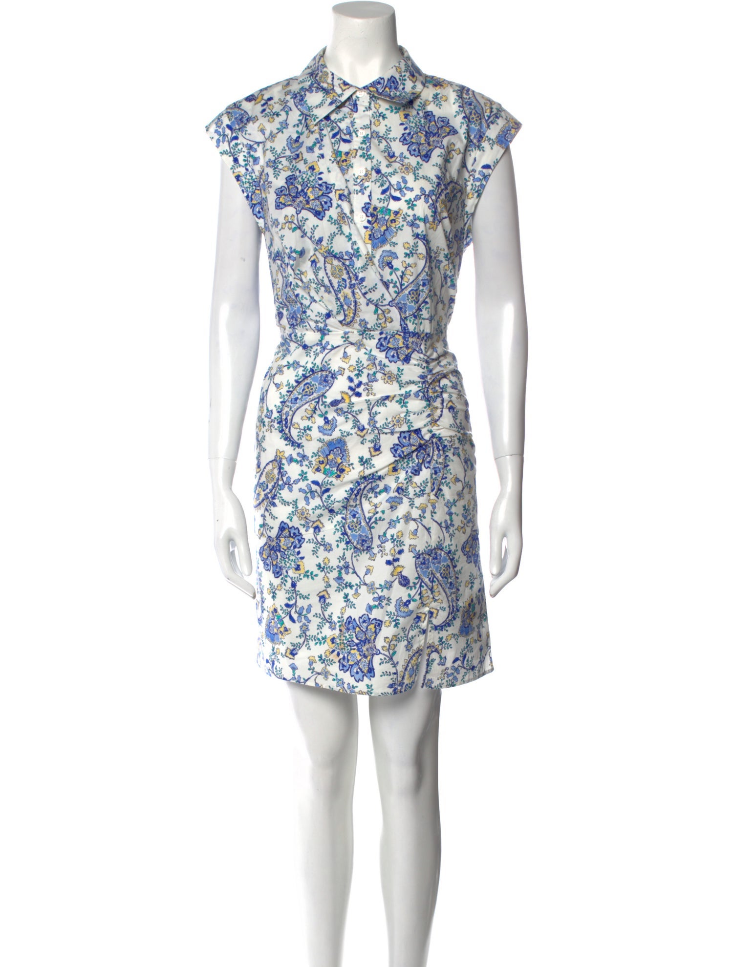 MRL-2613221342 MLLGALLI WHITE PRINT DRESS