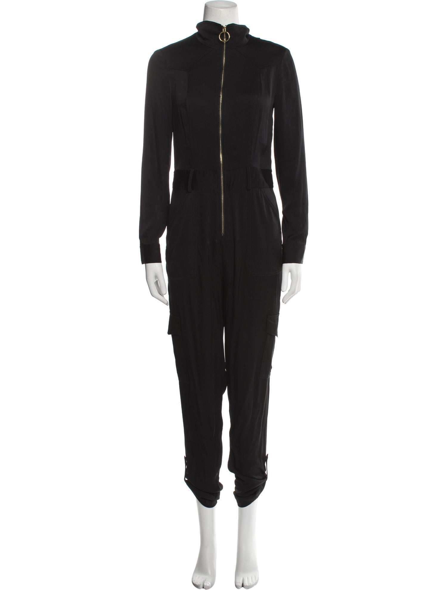 Milly Mock Neck Jumpsuit