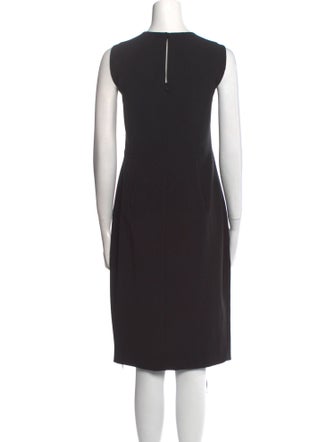 Milly Crew Neck Midi Length Dress