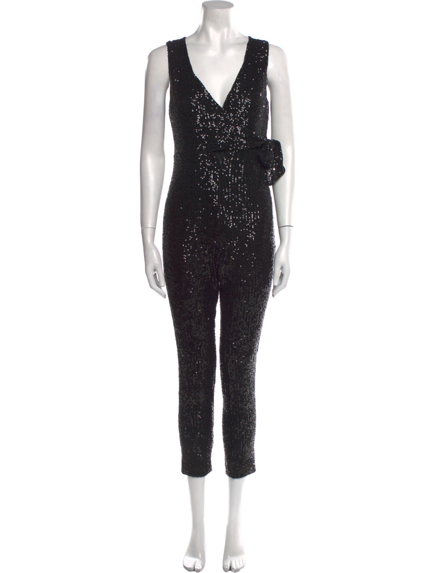 Milly V-Neck Jumpsuit