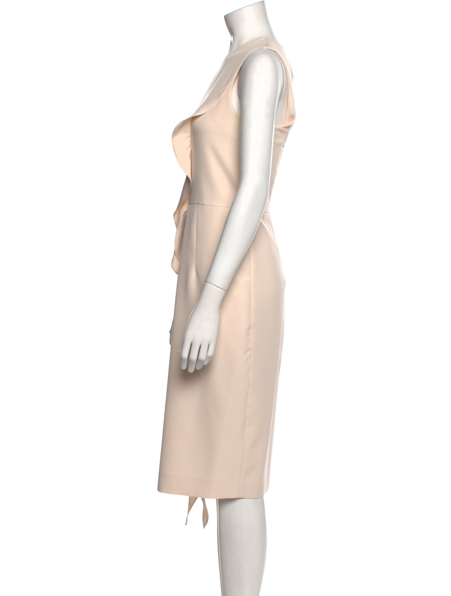 Milly Crew Neck Midi Length Dress