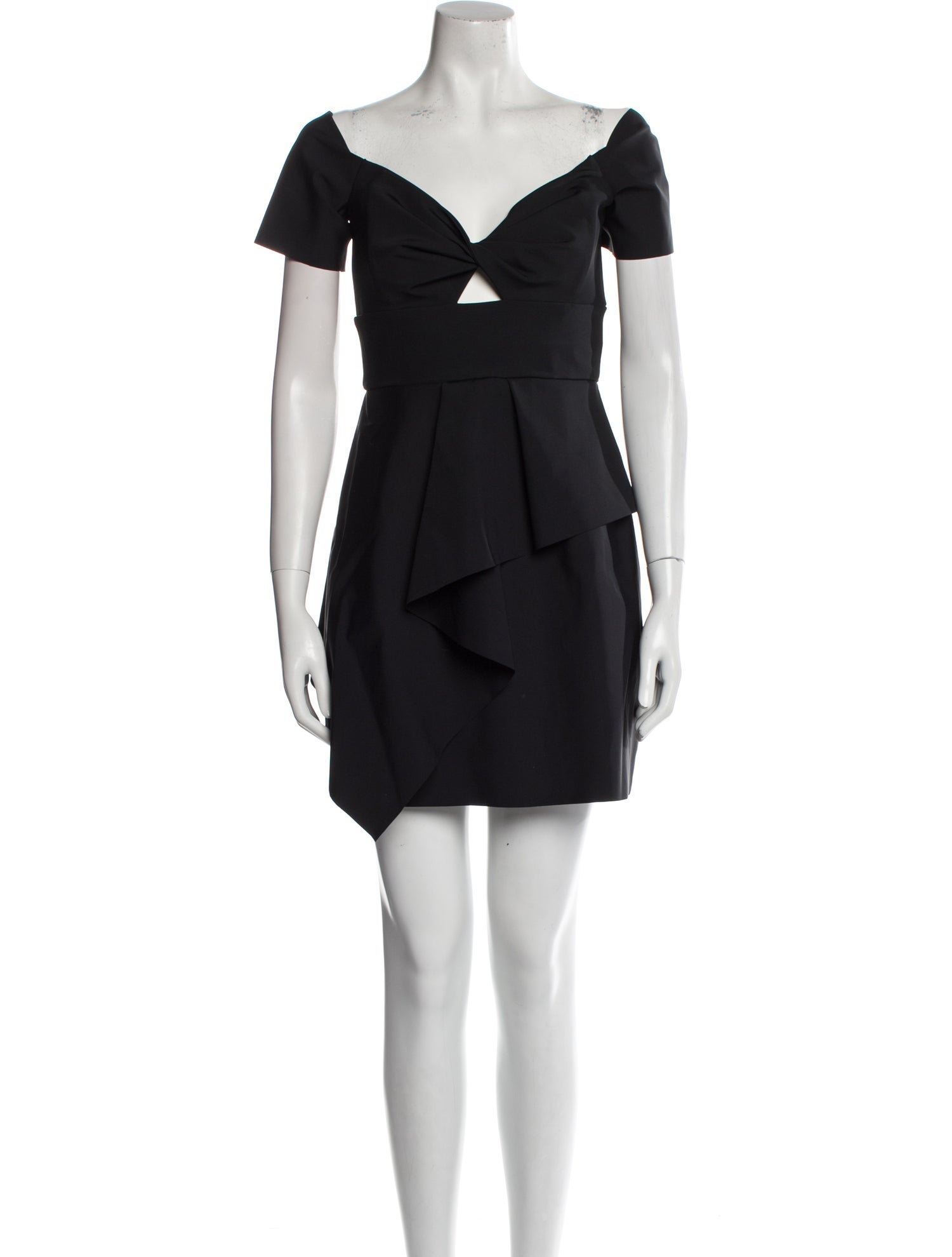 Milly V-Neck Mini Dress