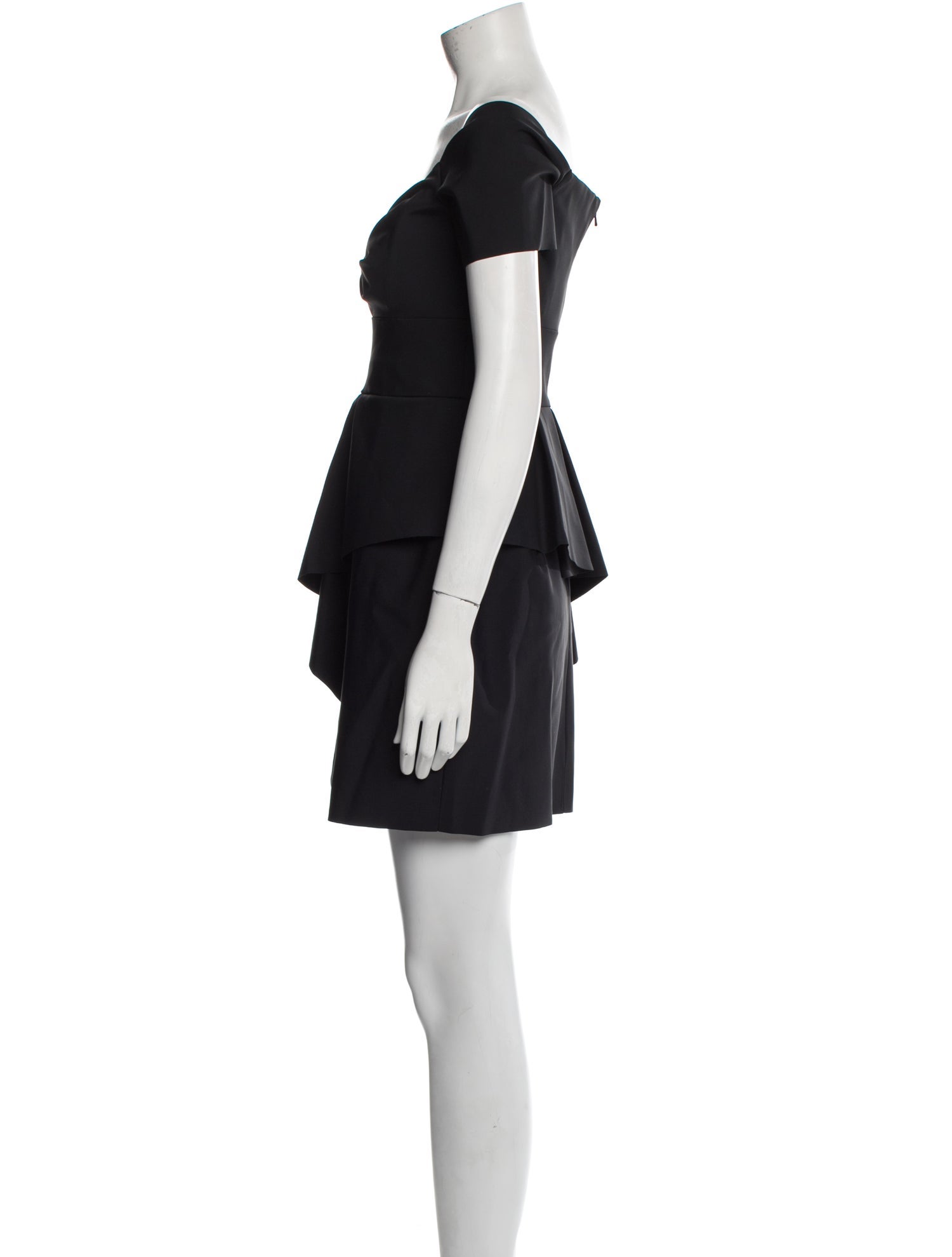 Milly V-Neck Mini Dress
