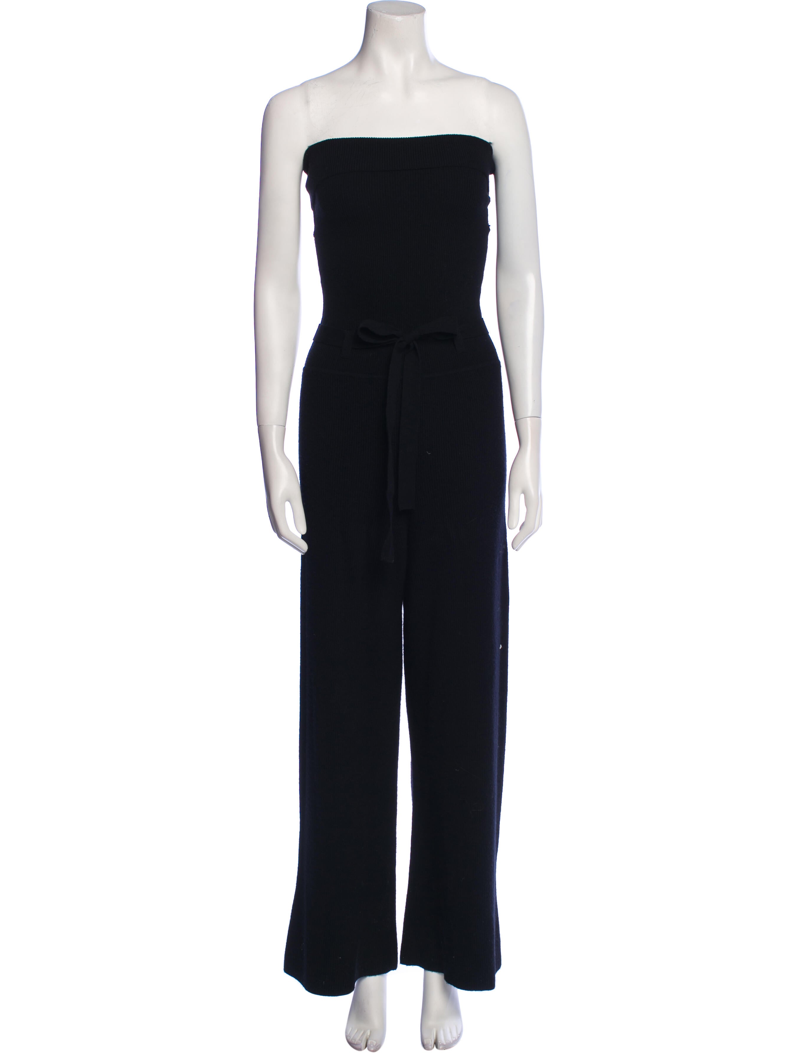 Milly Merino Wool Strapless Jumpsuit