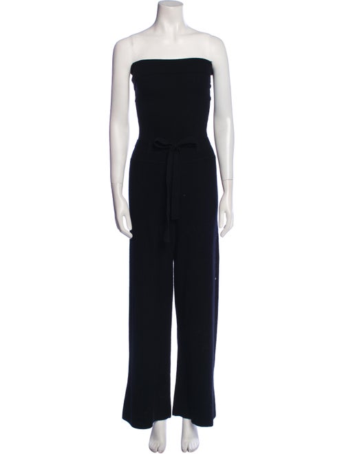 Milly Merino Wool Strapless Jumpsuit