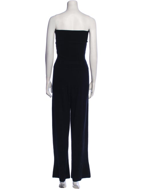 Milly Merino Wool Strapless Jumpsuit
