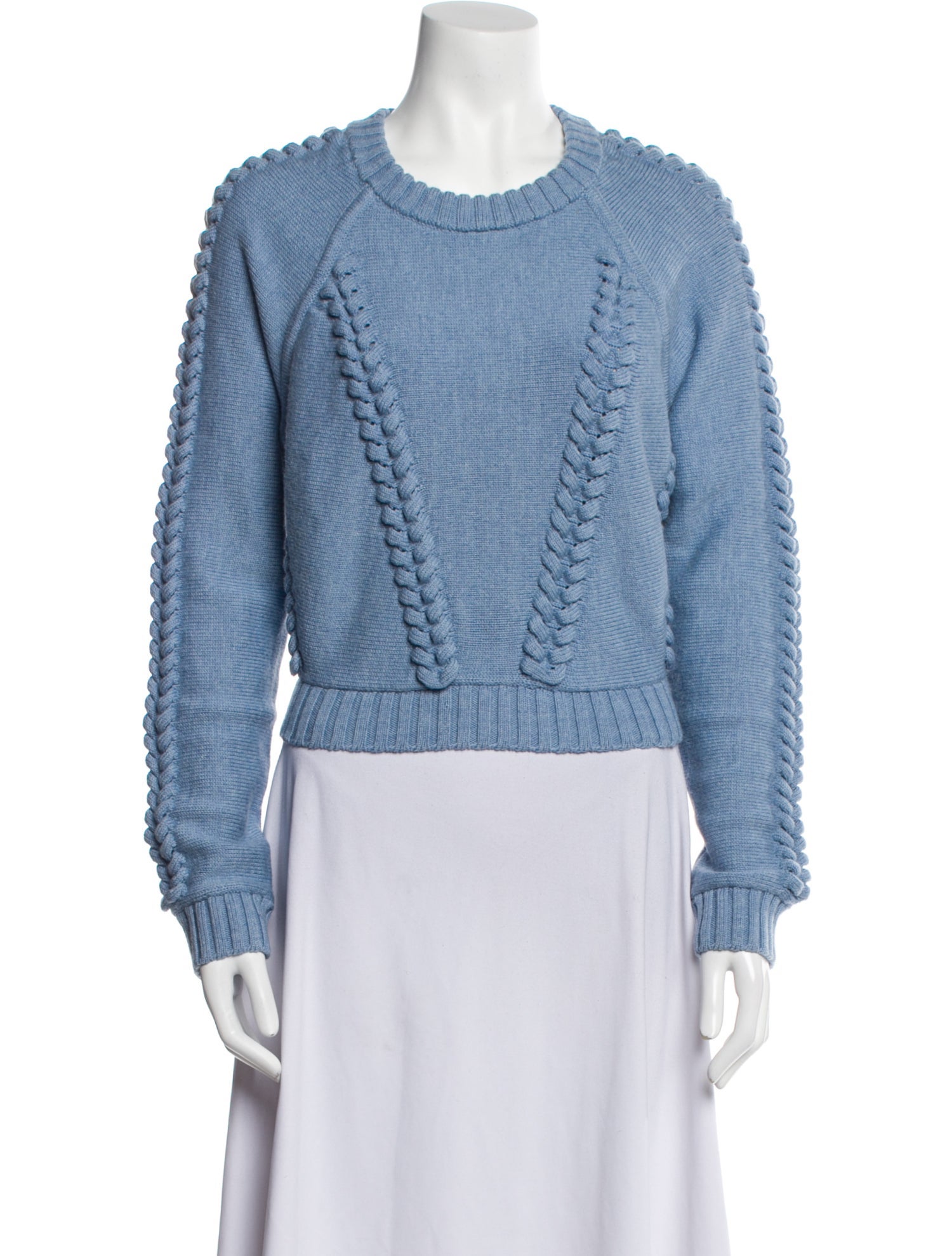 Milly Wool Scoop Neck Sweater