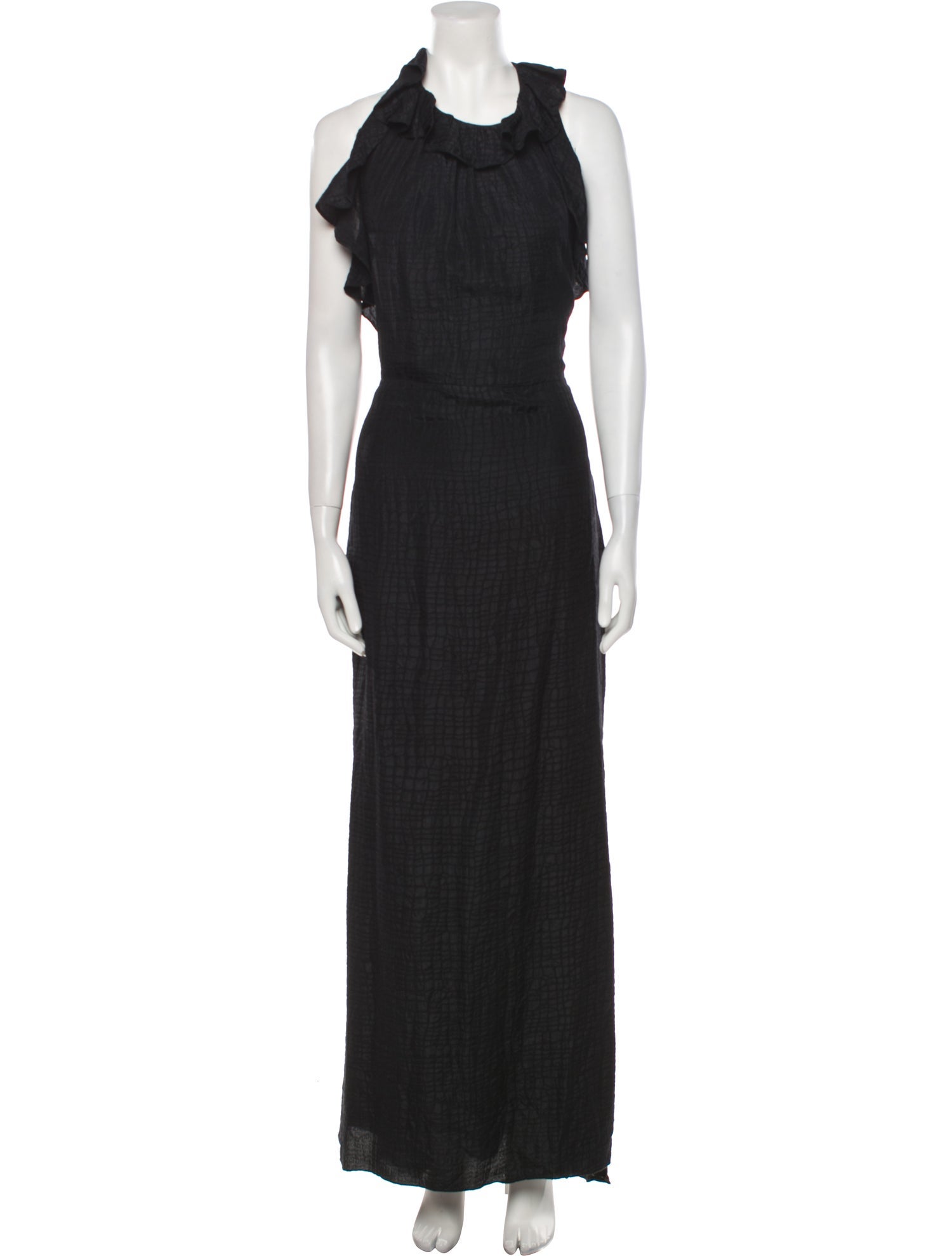 Milly Halterneck Long Dress