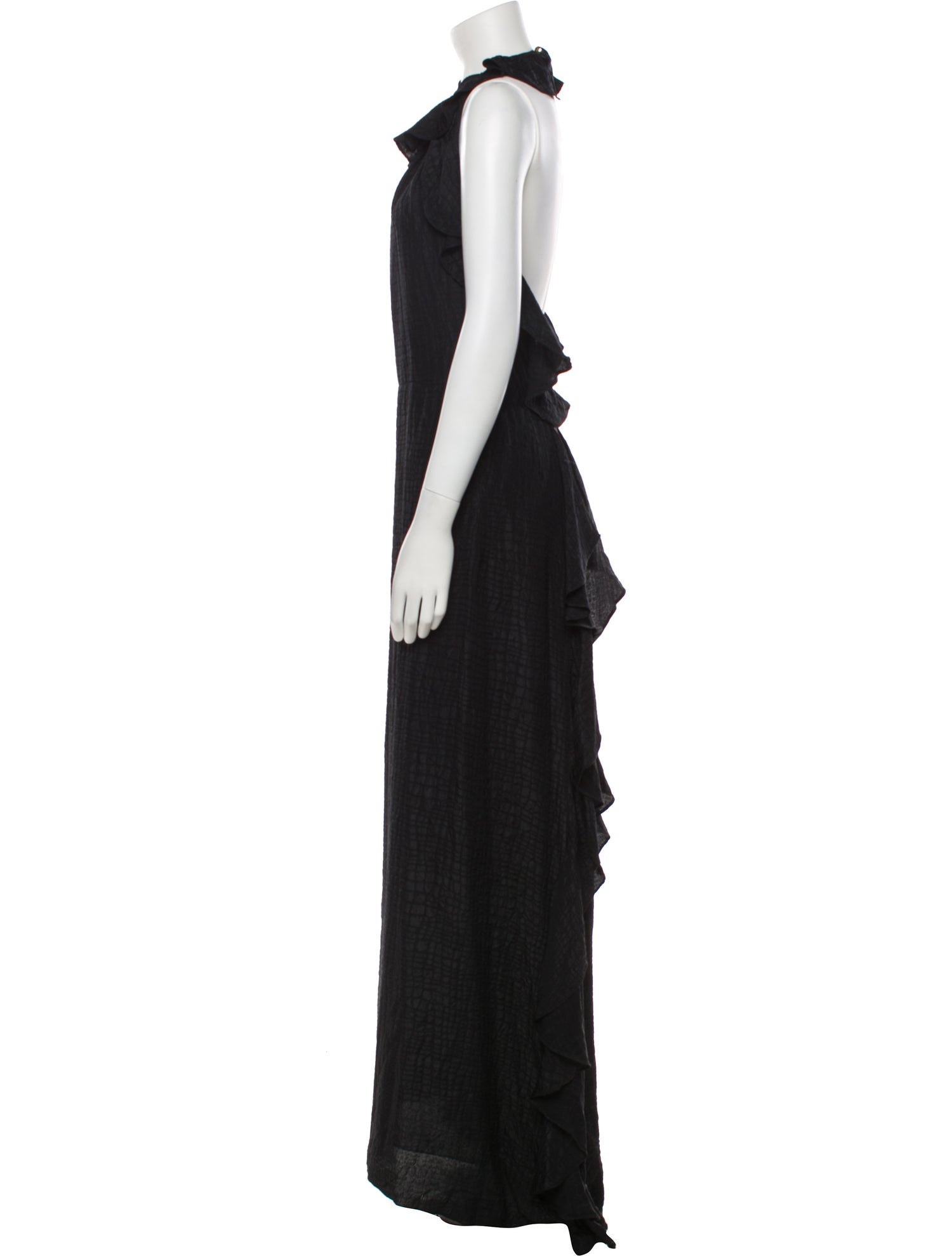 Milly Halterneck Long Dress
