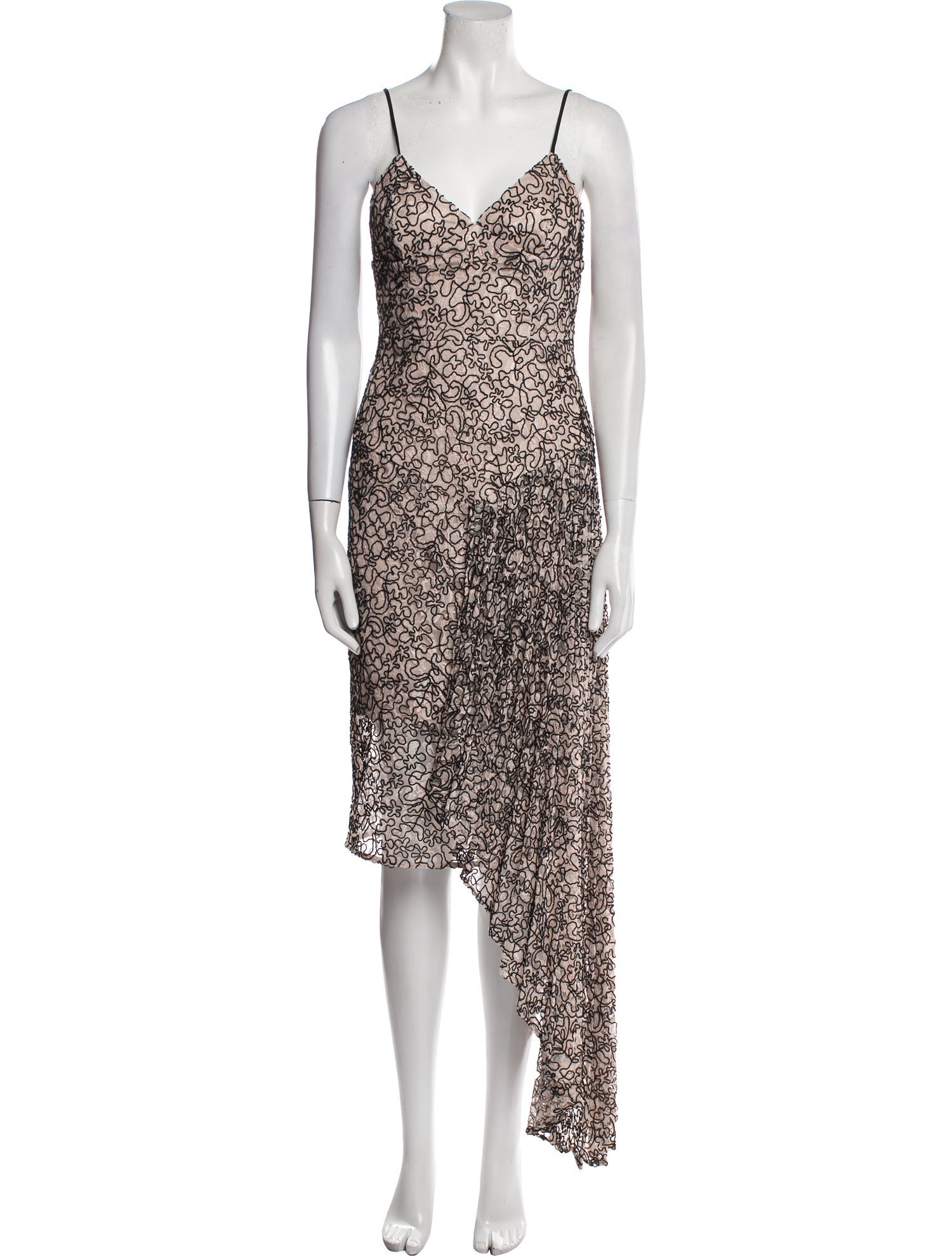 Milly Printed Long Dress w/ Tags