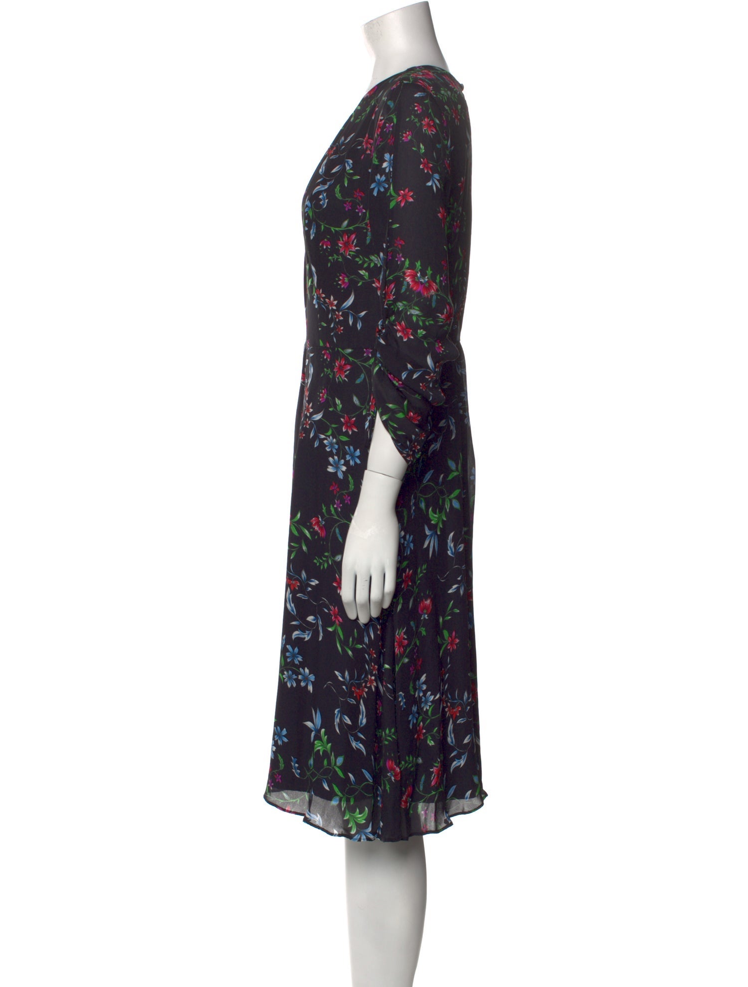 Milly Silk Knee-Length Dress