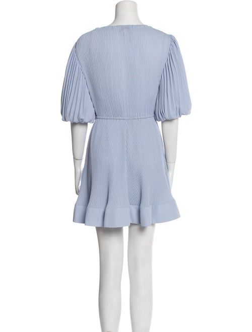 Milly V-Neck Mini Dress