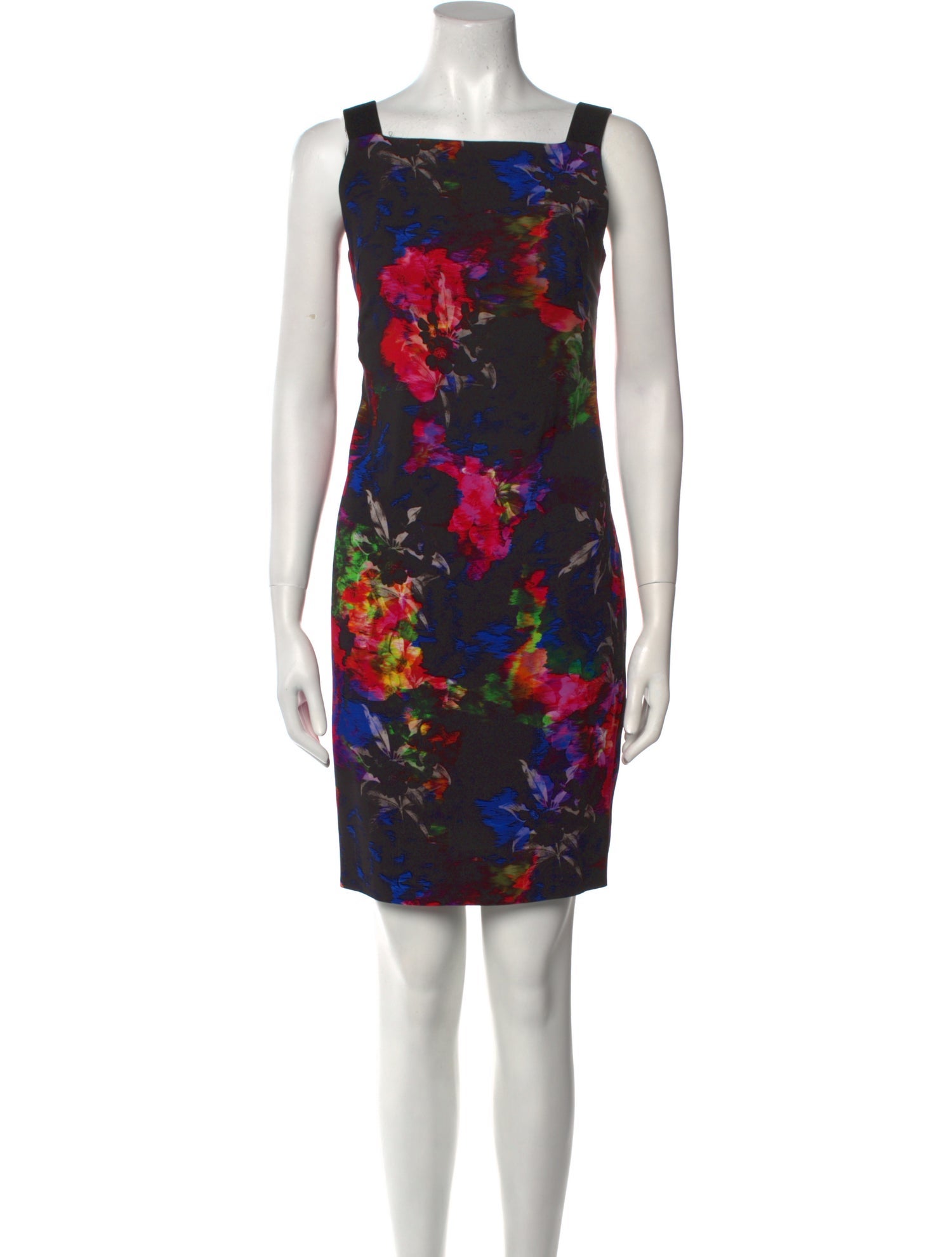 Milly Floral Print Mini Dress