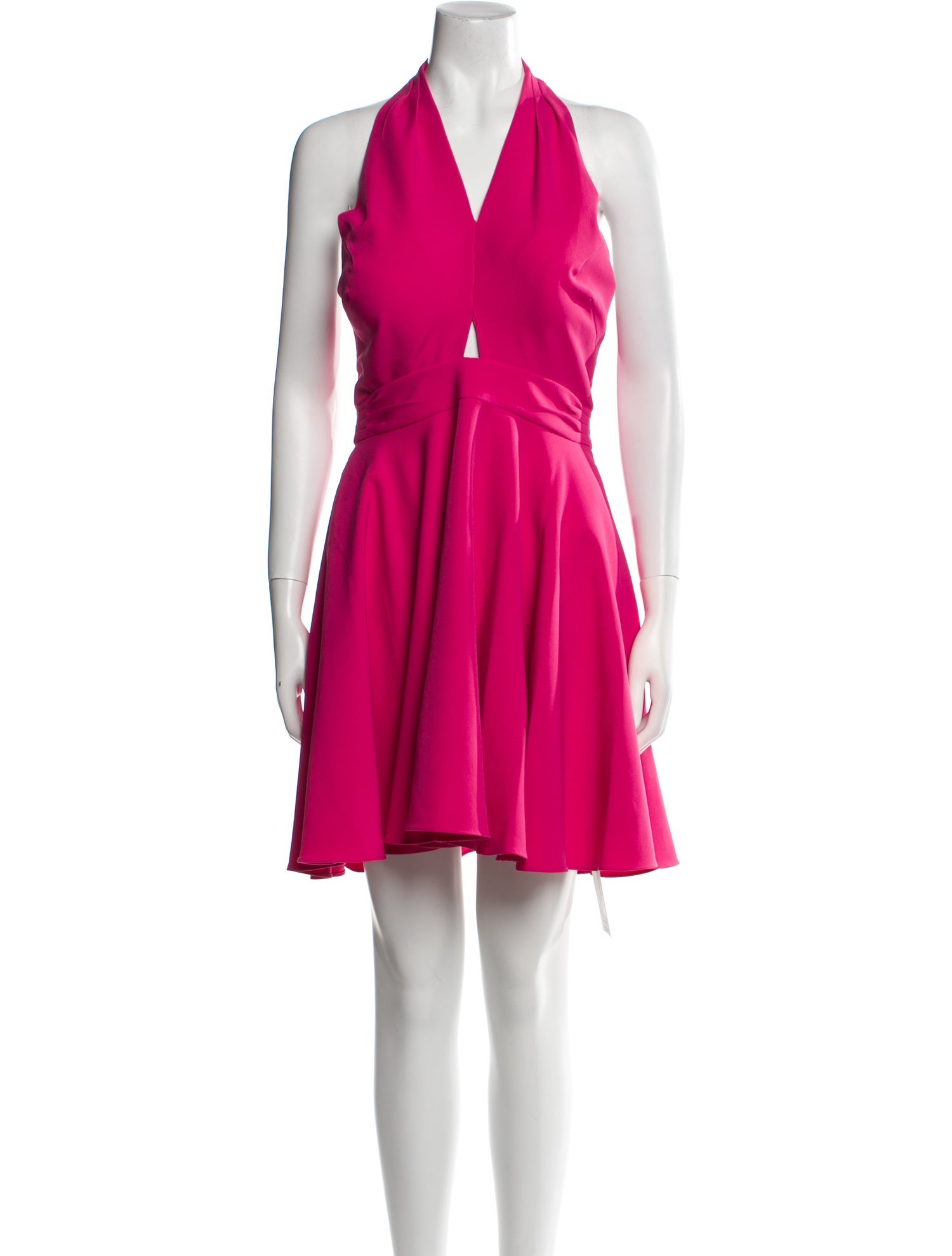 Milly V-Neck Mini Dress