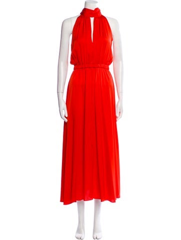 Milly Dresses Halterneck Long Dress Petite