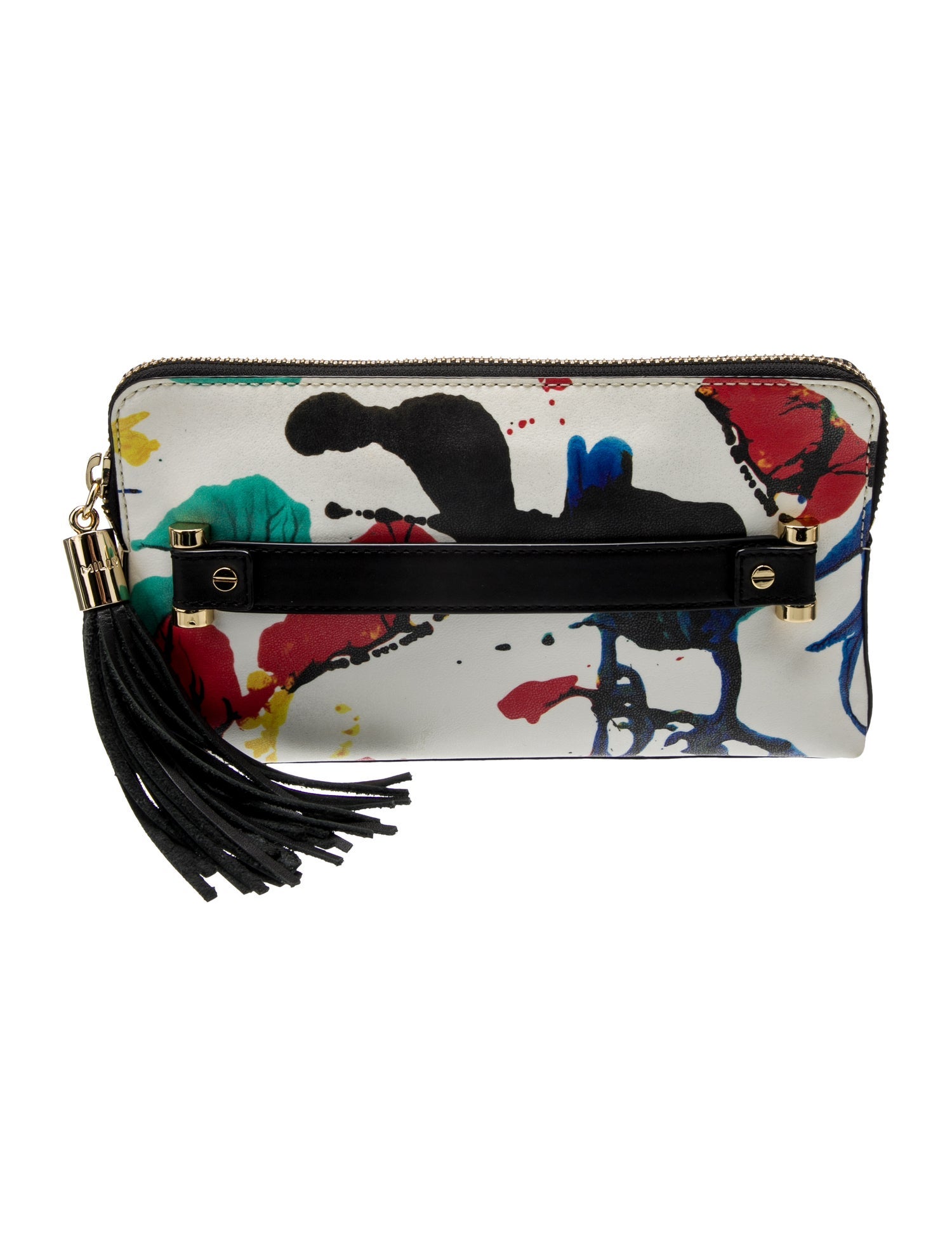 Milly Leather Clutch