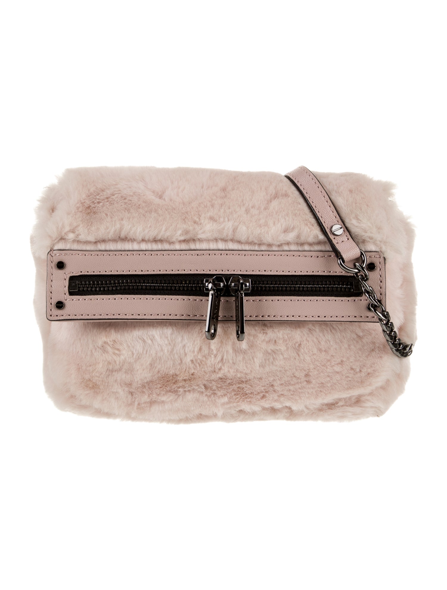 Milly Faux Fur Clutch