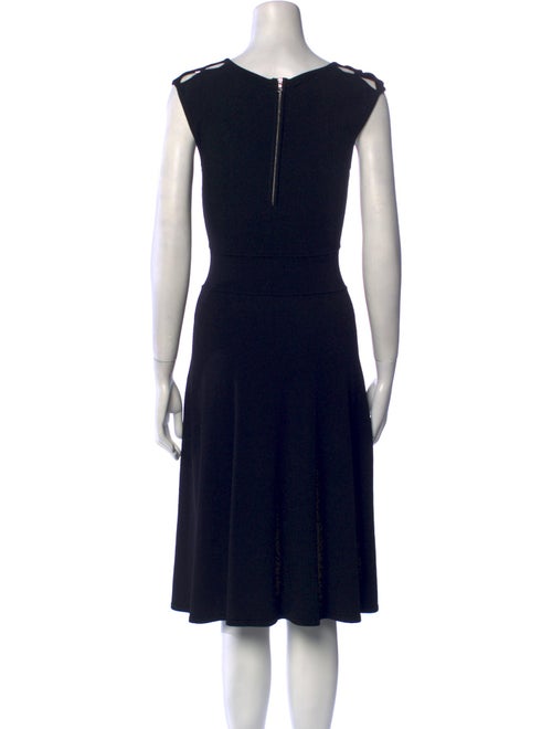 Milly V-Neck Midi Length Dress