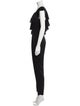 Milly Silk One-Shoulder Jumpsuit