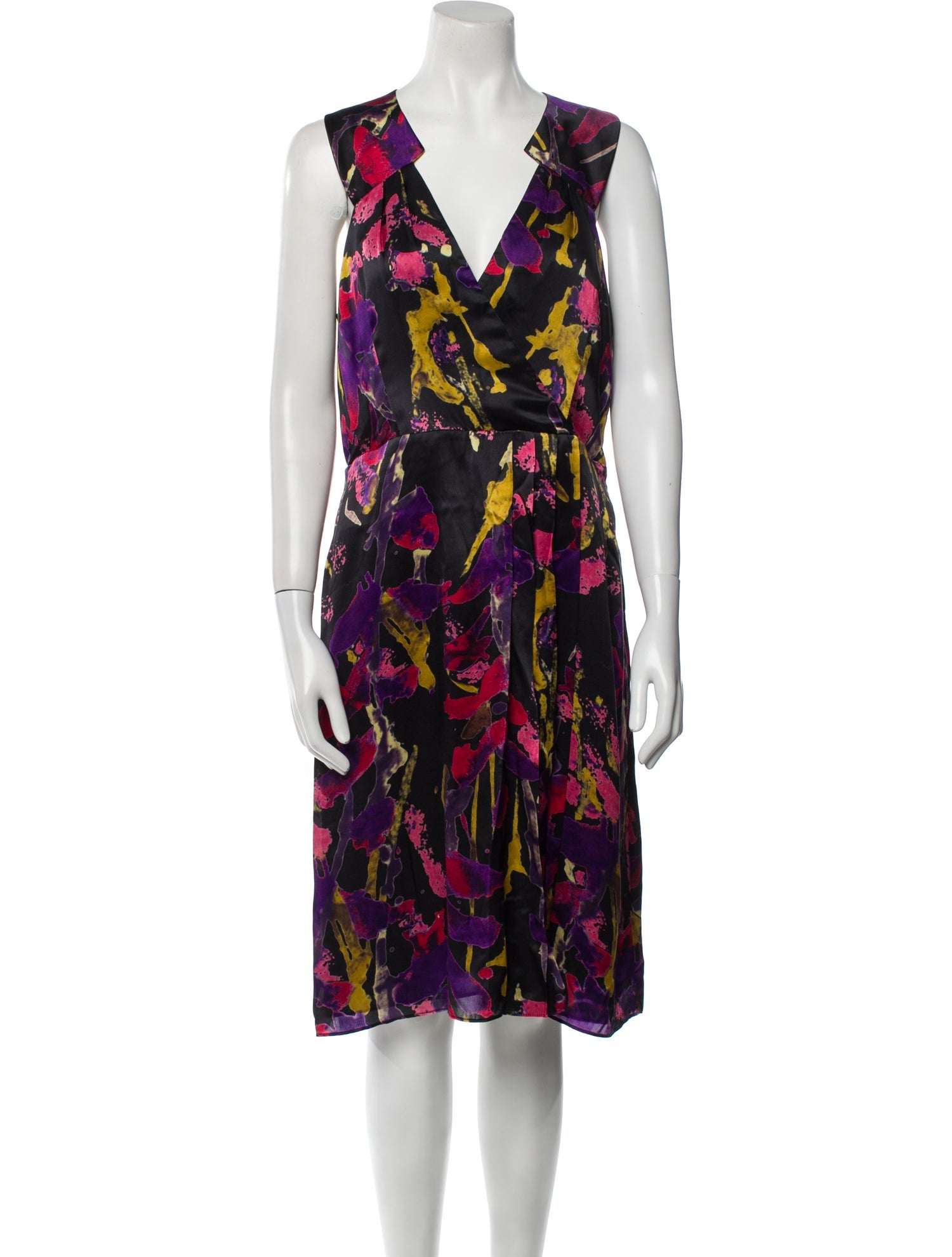 Milly Of New York Silk Midi Length Dress