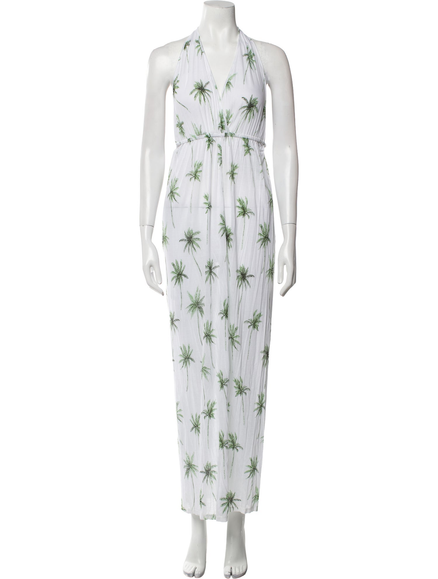 Milly Floral Print Long Dress