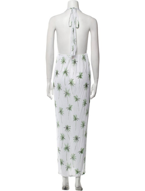 Milly Floral Print Long Dress