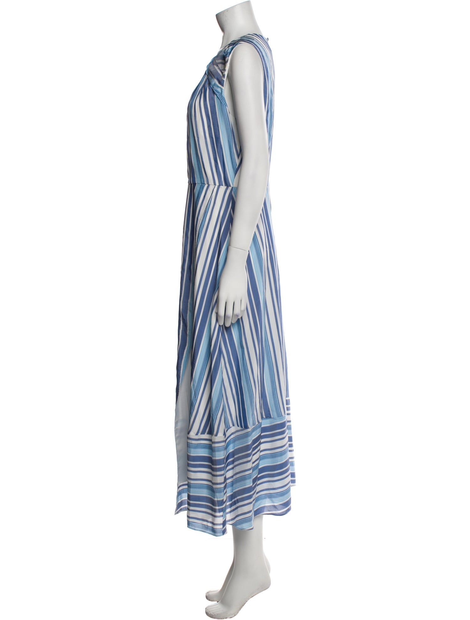 Milly Striped Long Dress