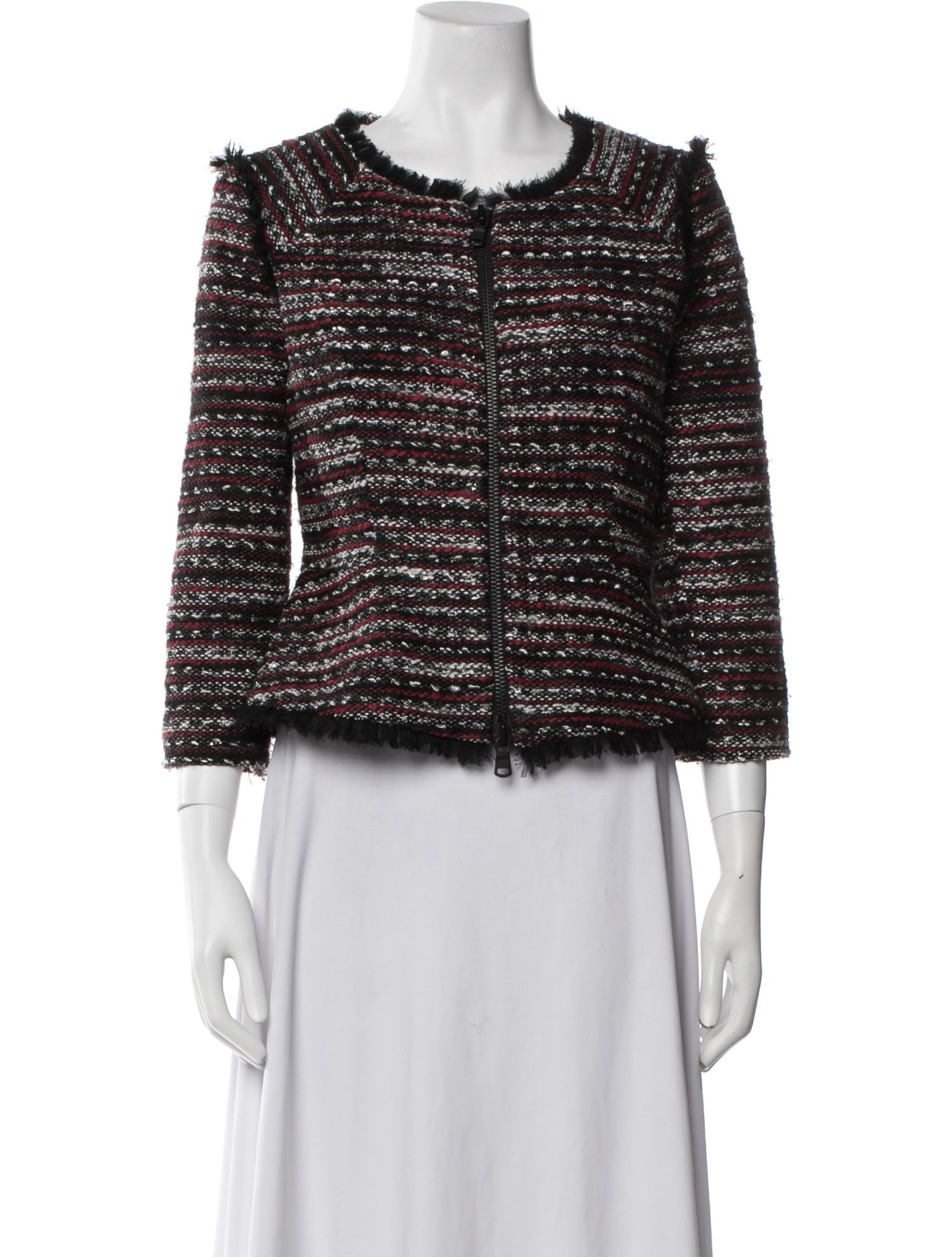 Milly Tweed Tweed Pattern Jacket