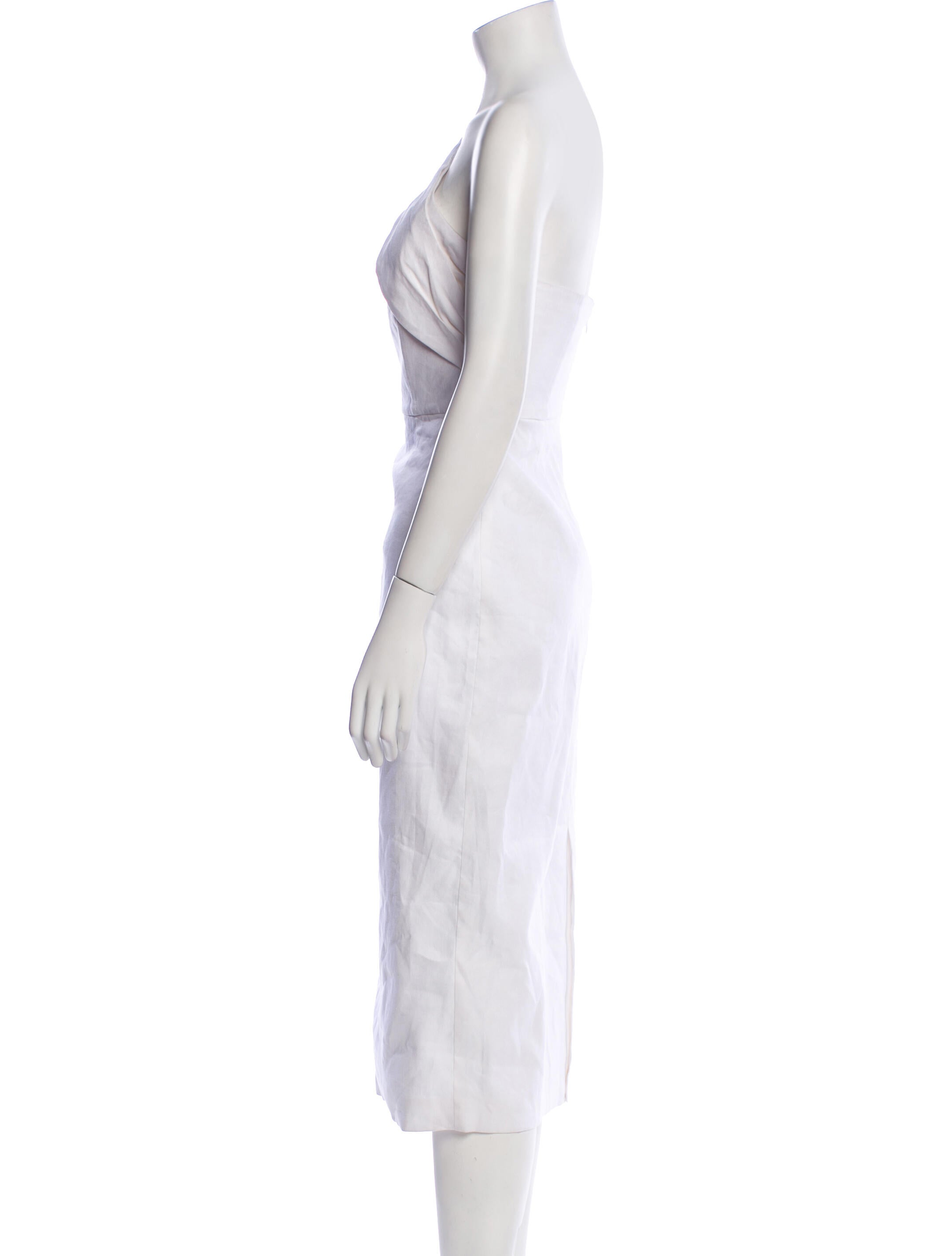 Milly One-Shoulder Long Dress