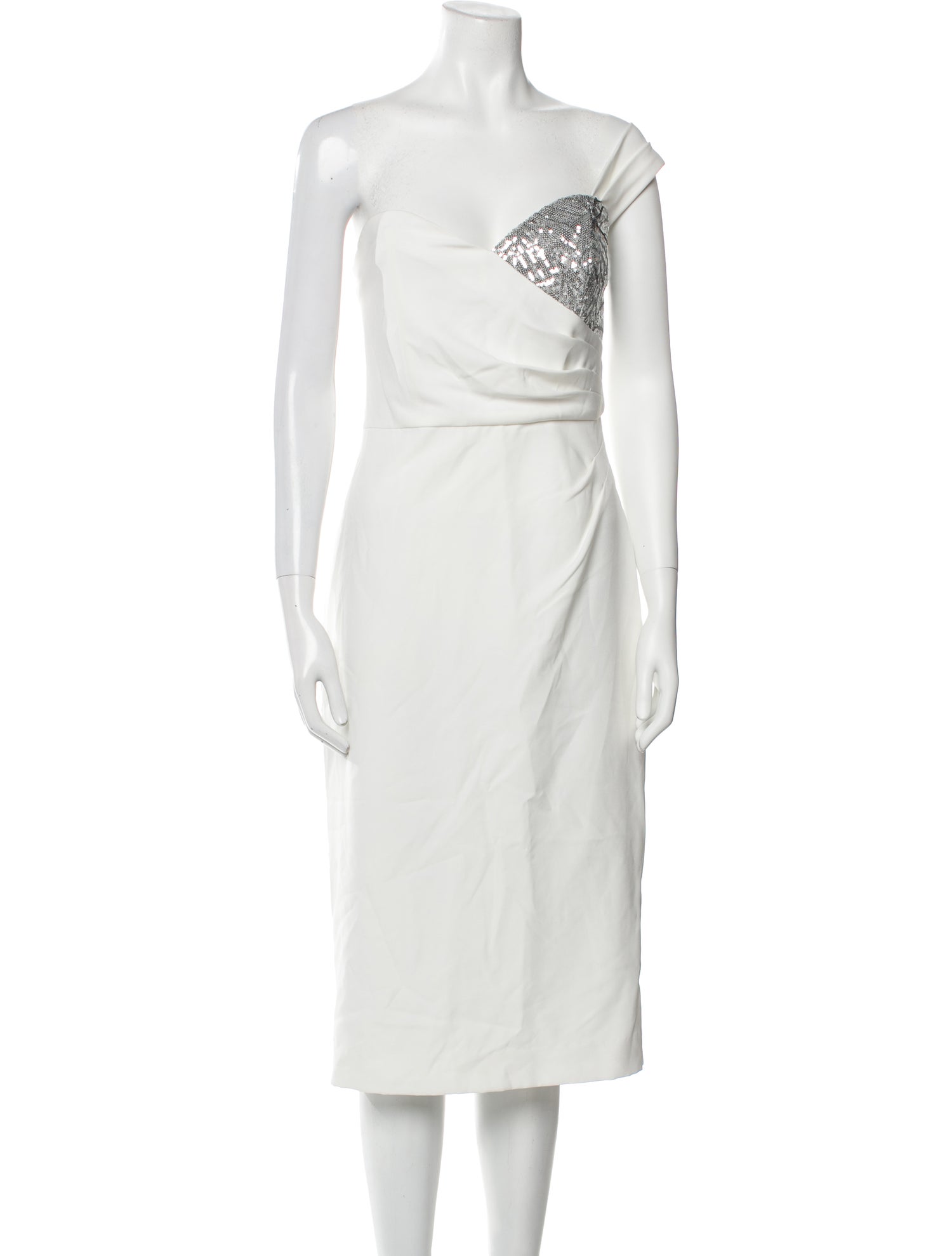 Milly Strapless Midi Length Dress