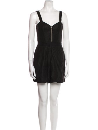 Milly Square Neckline Romper