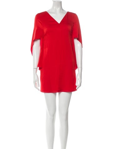 Milly Dresses Silk Mini Dress Petite