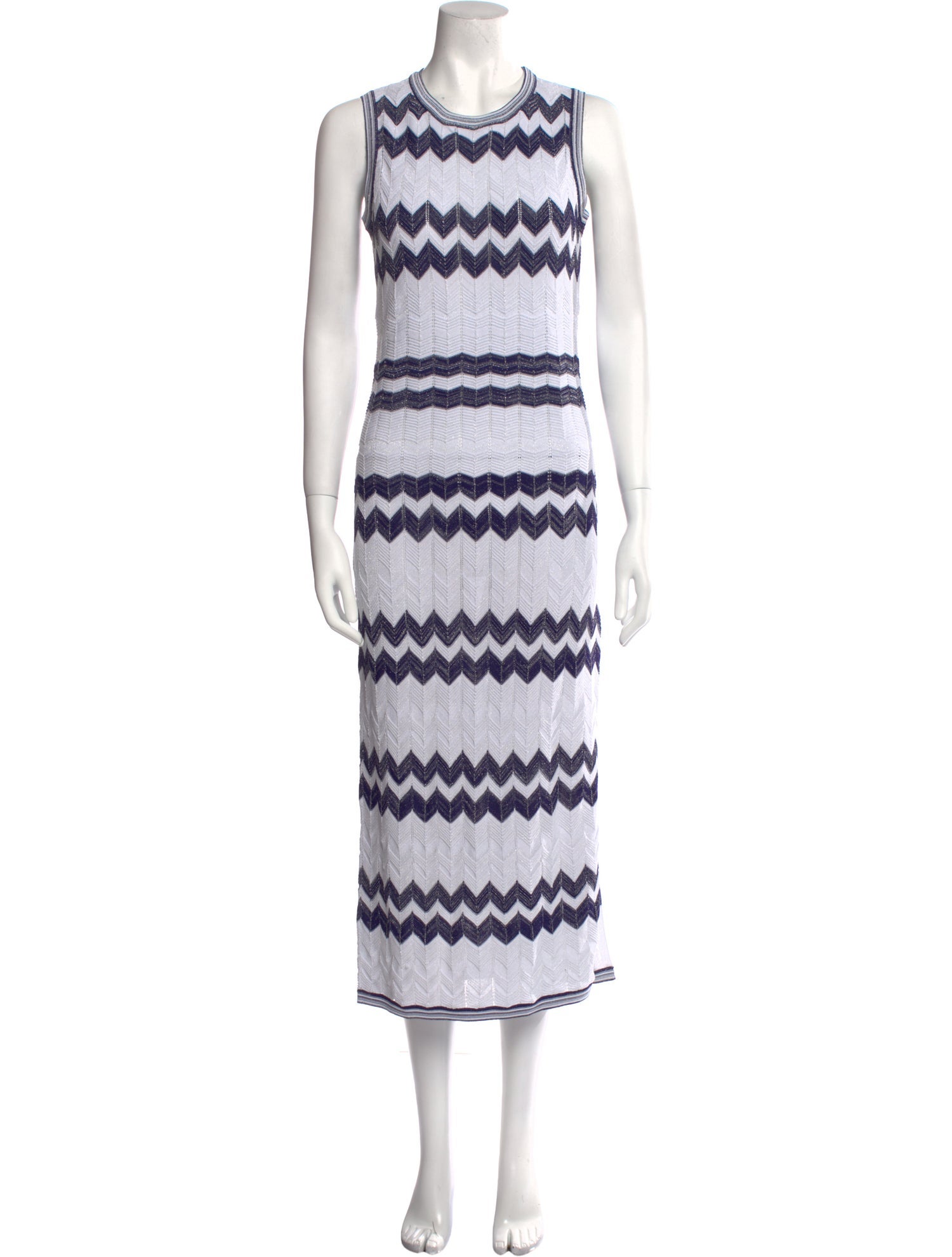 Milly Striped Long Dress w/ Tags