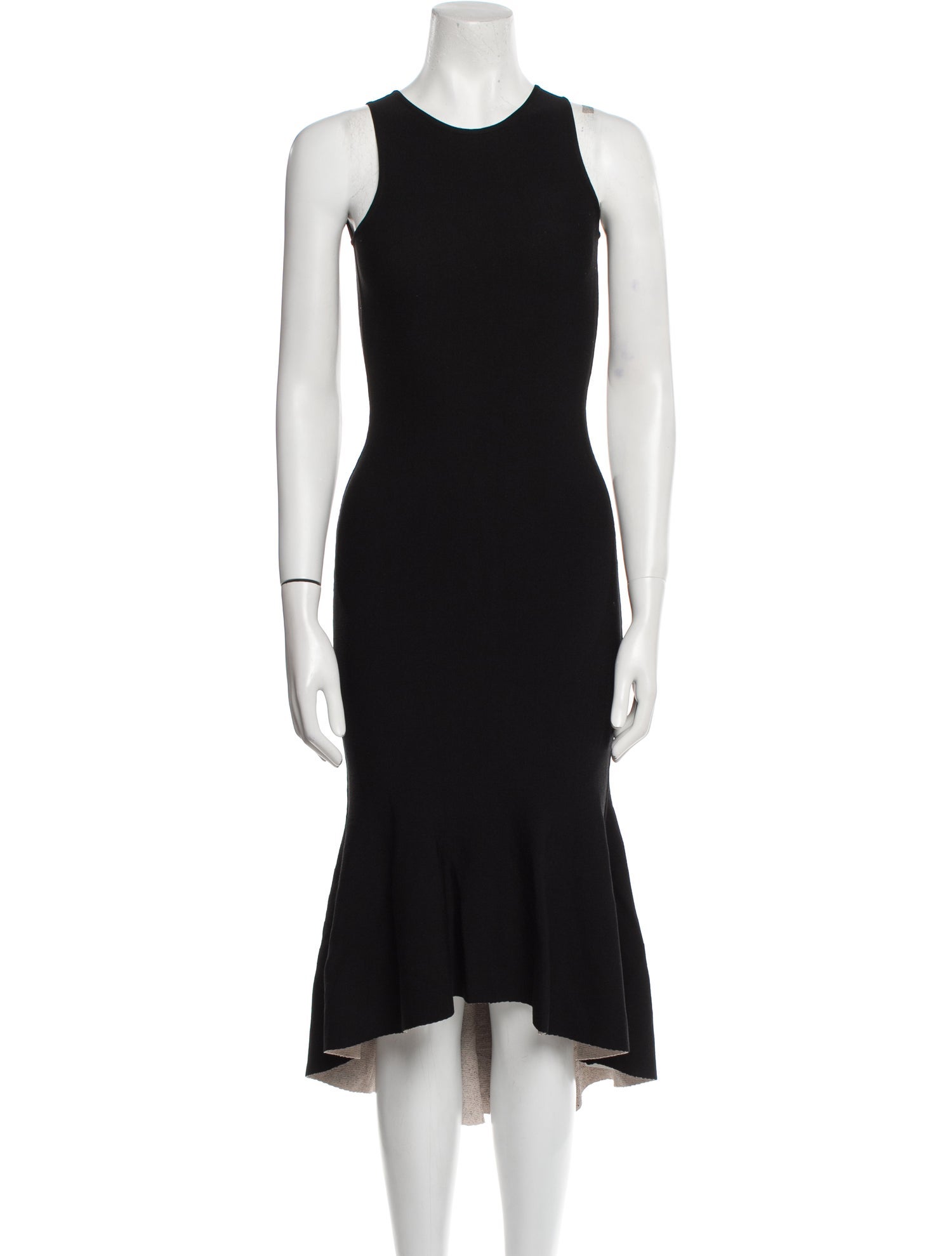 Milly Crew Neck Midi Length Dress