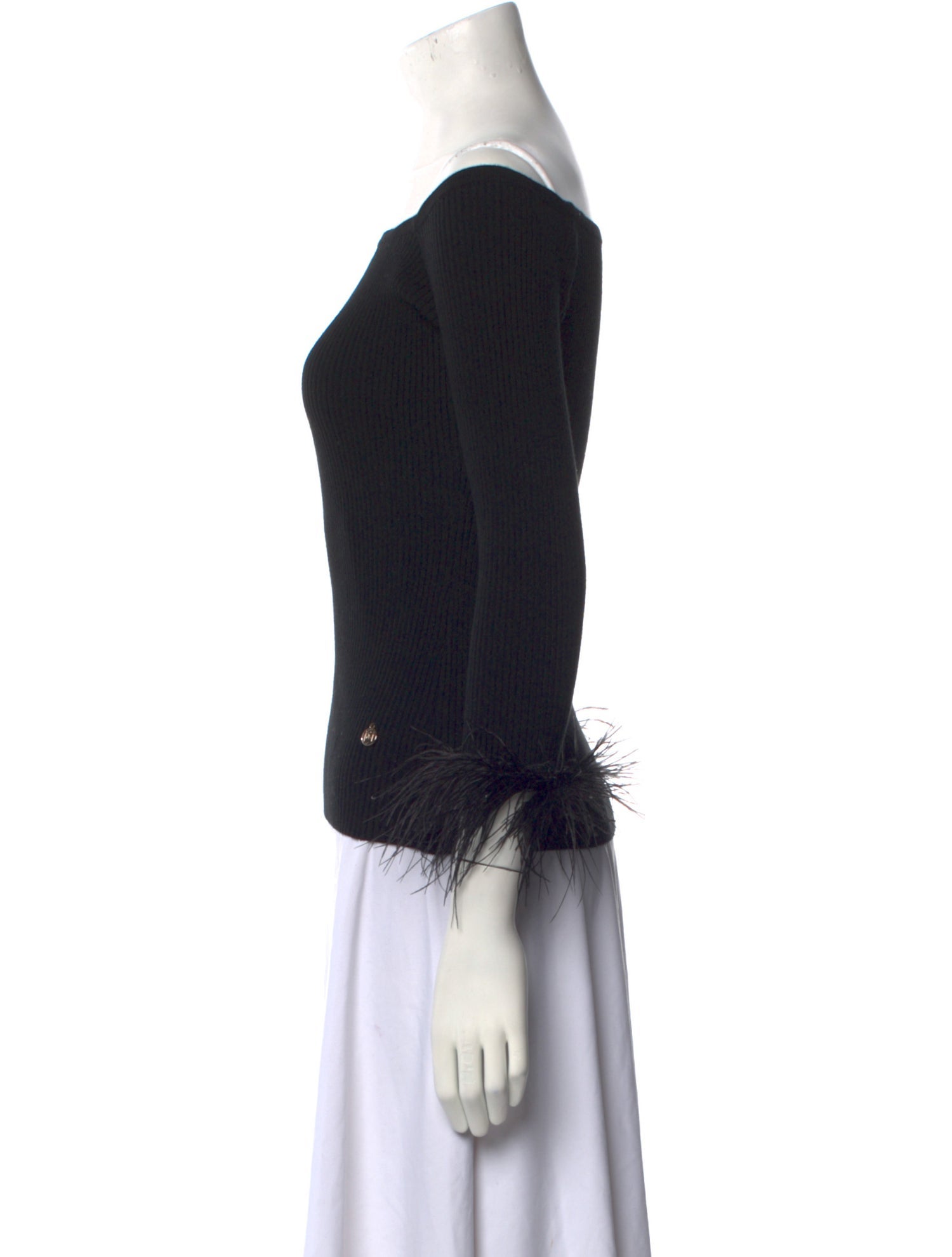 Milly Off-The-Shoulder Sweater