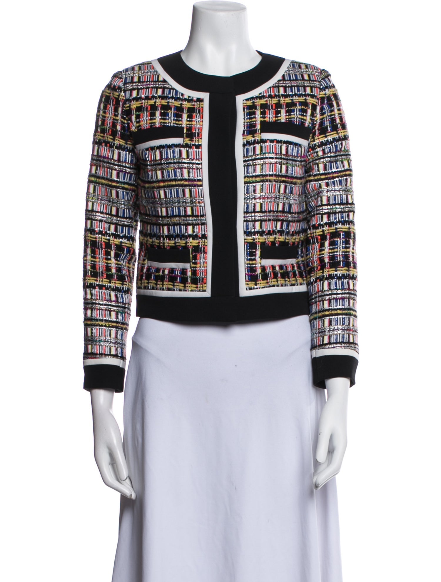Milly Printed Evening Jacket