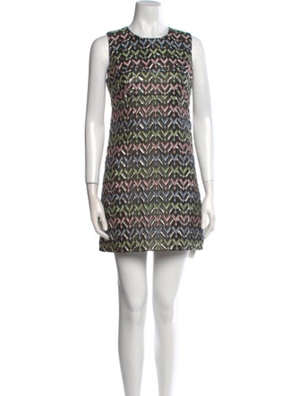 Milly Printed Mini Dress