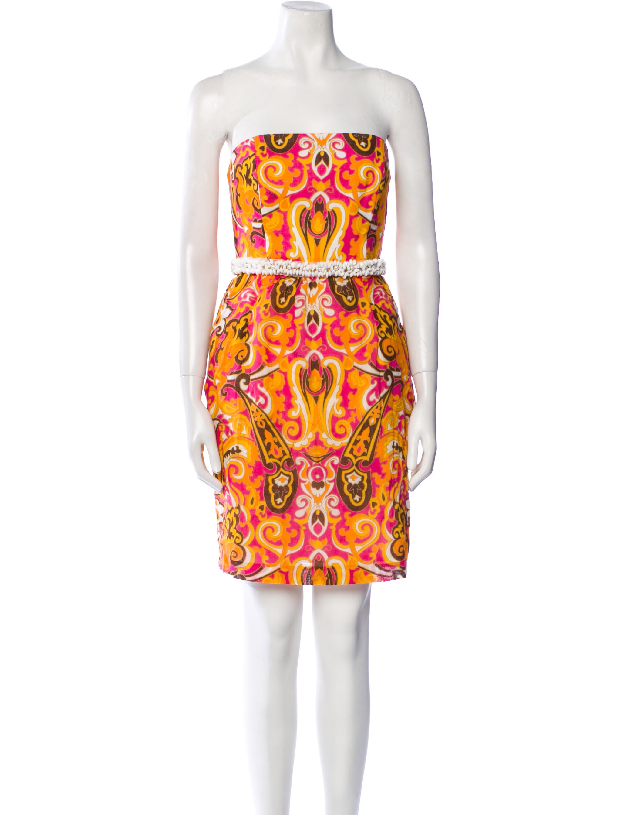 Milly Paisley Print Mini Dress