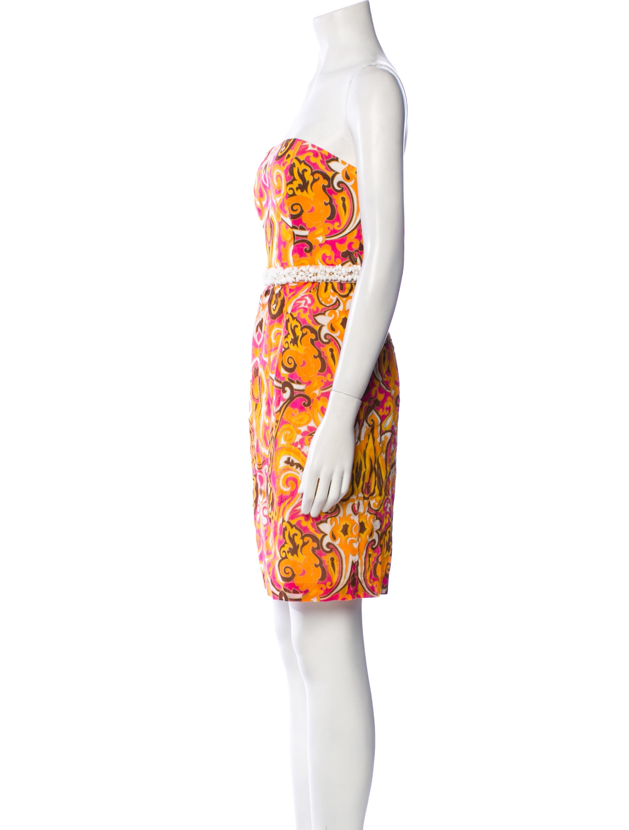 Milly Paisley Print Mini Dress